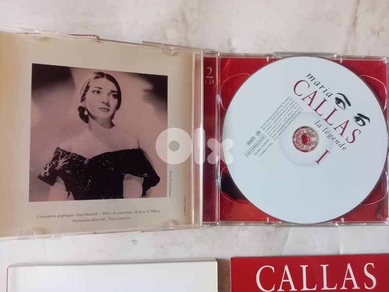 Coffret 2 cds + livre "Maria Callas La Légende" 1