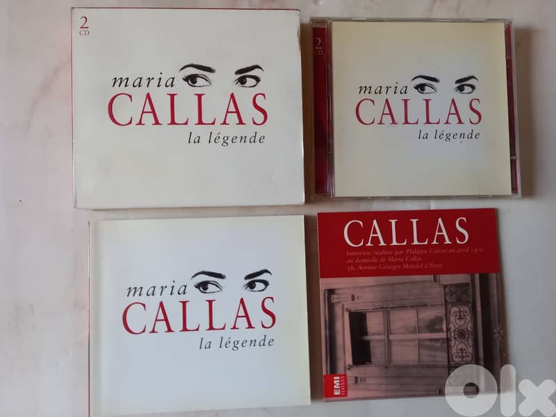 Coffret 2 cds + livre "Maria Callas La Légende" 2