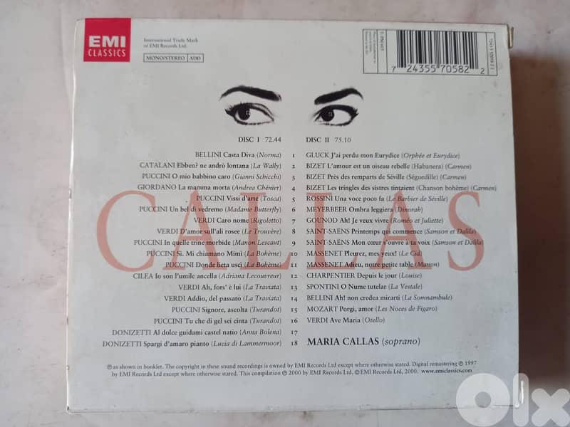Coffret 2 cds + livre "Maria Callas La Légende" 3