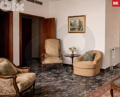 A well-maintained mid-age building. Spacious In Achrafieh REF#BE134758