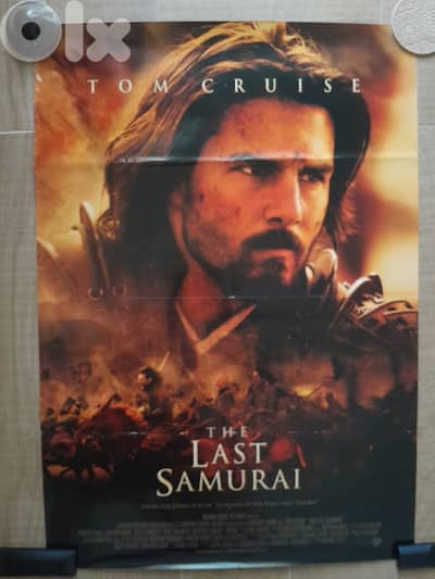 Movie poster original The last Samurai
