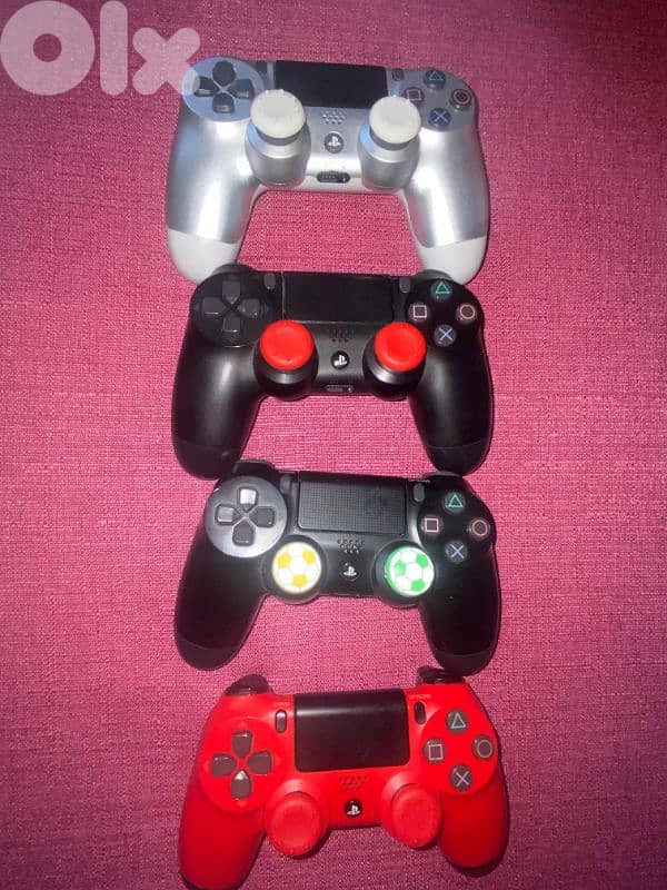 PS4 Slim 500GB sealed + 4 Controllers + 7 Games | Clean & Ready 3