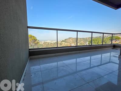 150 SQM New Apartment in Zikrit, Metn with Sea and Mountain View