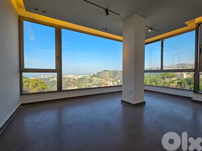 150 SQM Decorated New Apartment in Zikrit + Sea & Mountain View