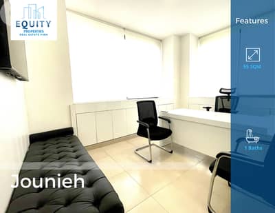Fully Equipped 55 SQM Office For Rent In Jounieh #RK30256