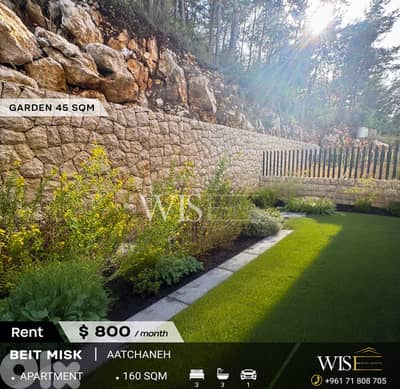 160 SQM Apartment for RENT in Beit Misk - Aatchaneh!