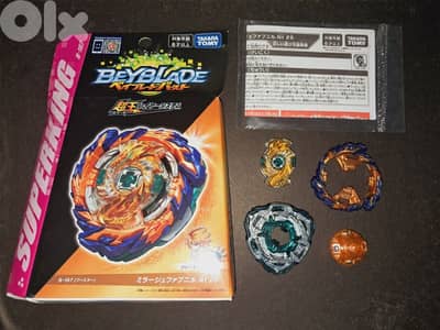 Takara Tomy Mirage Fafnir Beyblade Spin Steal Authentic