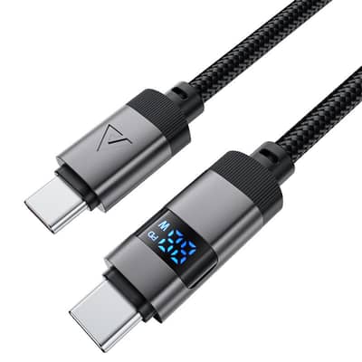 ACEFAST C15-3 60W USB-C to USB-C Charging Data Cable with Display