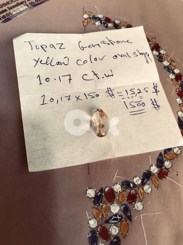 1500 $ Natural Topaz GemStones 1