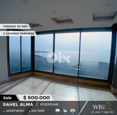  Stunning 300 SQM Duplex with Terrace for SALE in Sahel Alma!