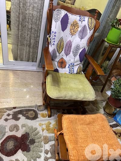 كرسي   خشب هزاز