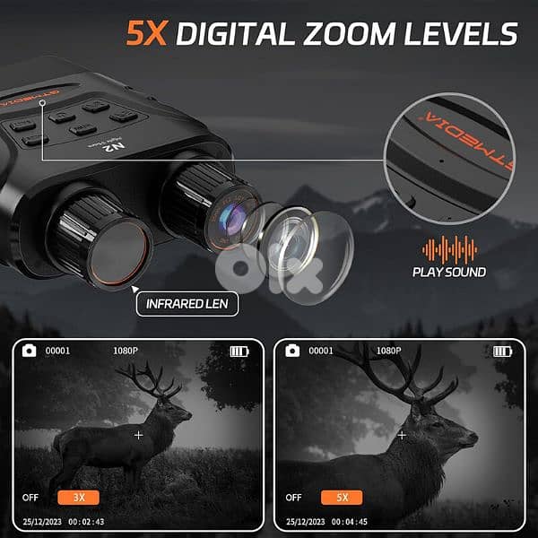 GT Media N2 Night Vision Binoculars. 3