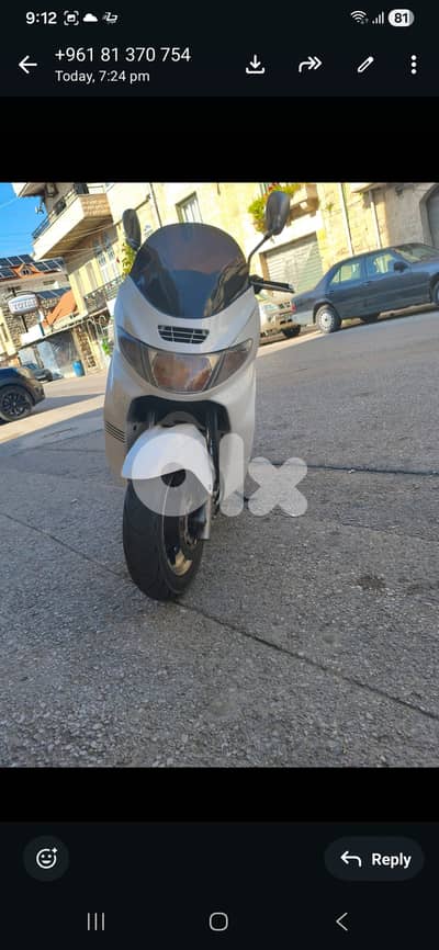 Suzuky skywave 250cc very clean