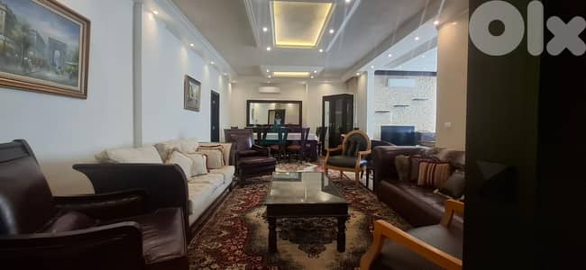 Spacious Furnished apartment+Sea view 4sale in Zouk mosbeh - ذوق مصبح