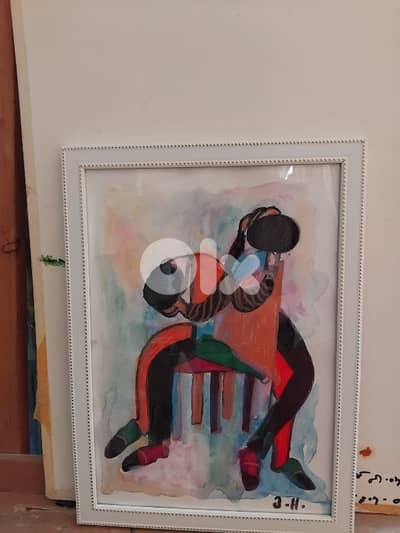 رسم اكريليك