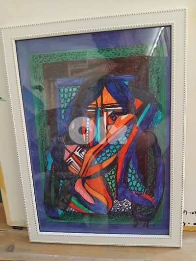 رسم اكريليك