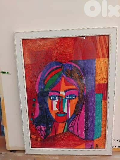 رسم اكريليك