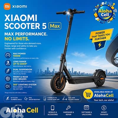 xiaomi electric scooter 5 max