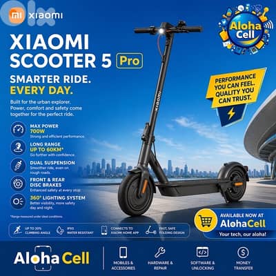 xiaomi electric scooter 5 pro