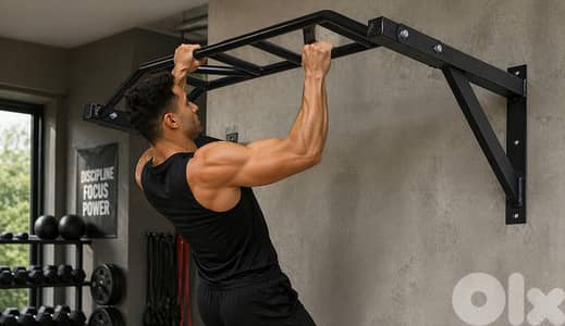 New Gronk Wall Mounted Pull Up Bar