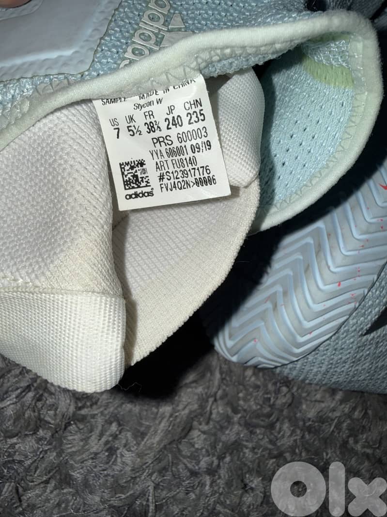 2 Adidas Stycon White + Mint Green 2