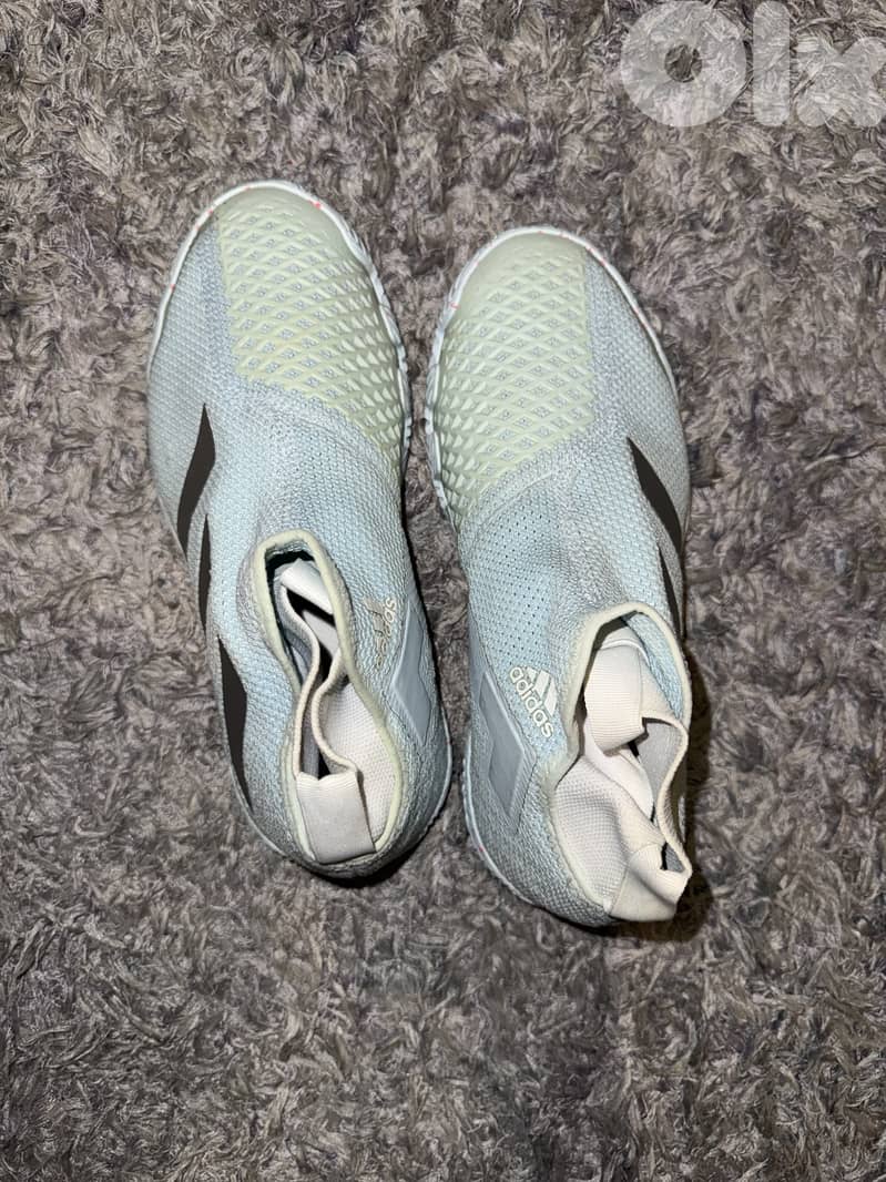 2 Adidas Stycon White + Mint Green 5