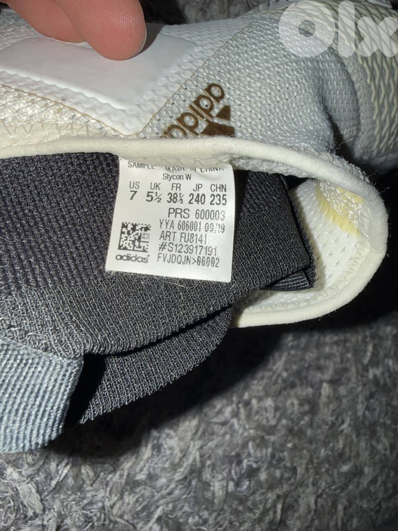 2 Adidas Stycon White + Mint Green 7