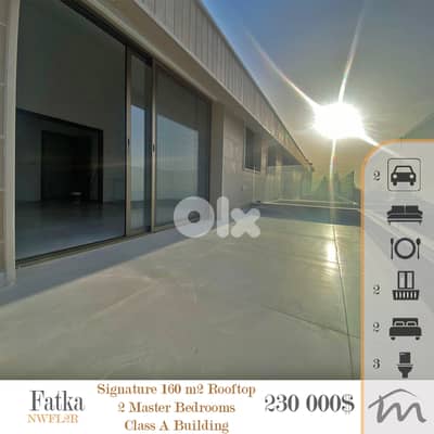 Fatka | Signature 2 Master Bedrooms Rooftop w/ Terrace | Open Sea View