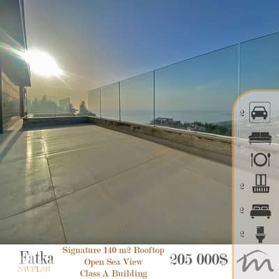 Fatka | Brand New 2 Bedrooms Rooftop w/ Terrace | High End Building