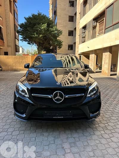 Mercedes GLE 43 coupe AMG NP 2019 black (clean carfax-62k miles)