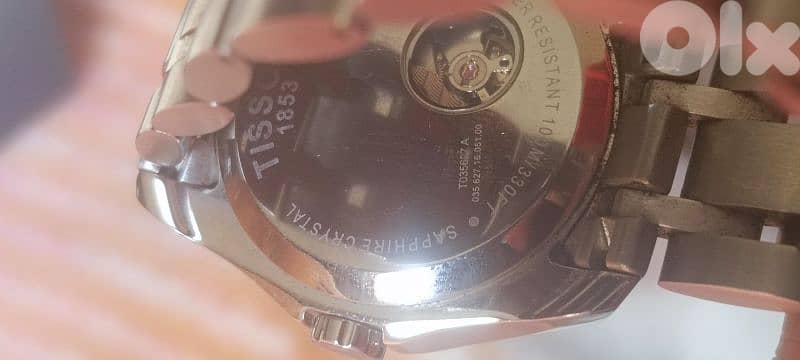 Tissot Couturier Silver Stainless-Steel Automatic Men's 39mm 3