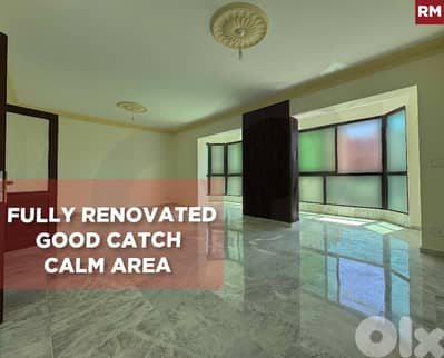 3 balconies, Calm Area, Renovated,Aicha Bakkar/عائشة بكار REF#RM135349