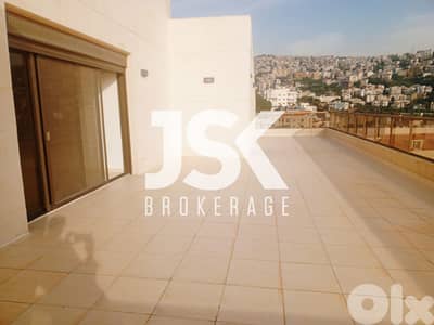 L21051 - Spacious Apartment with Terrace & Sea View For Rent in Aoukar