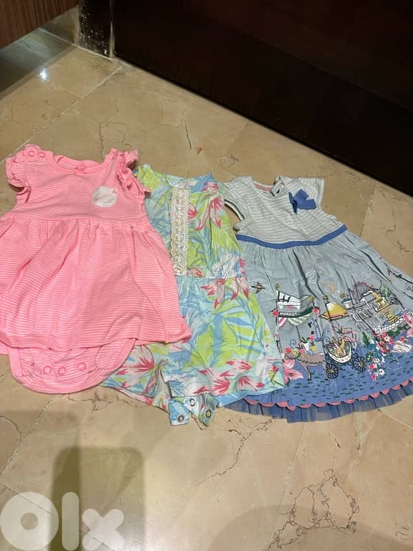 Monsoon and Carter’s 3 dresses 1