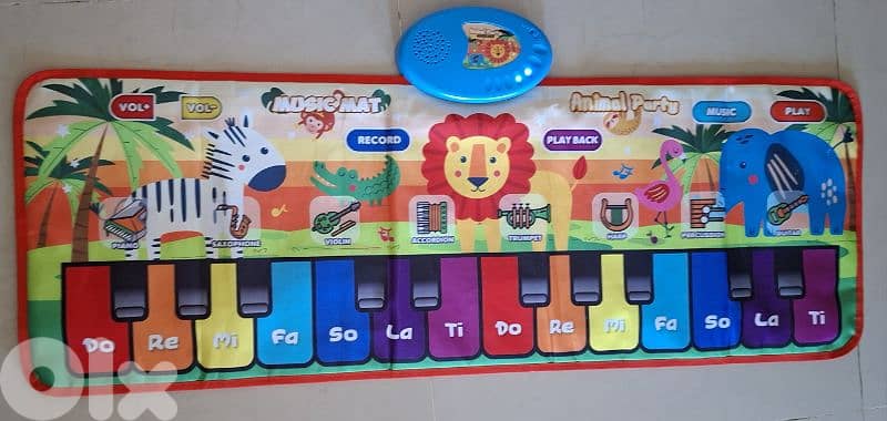 Dancing Piano Playmat 1