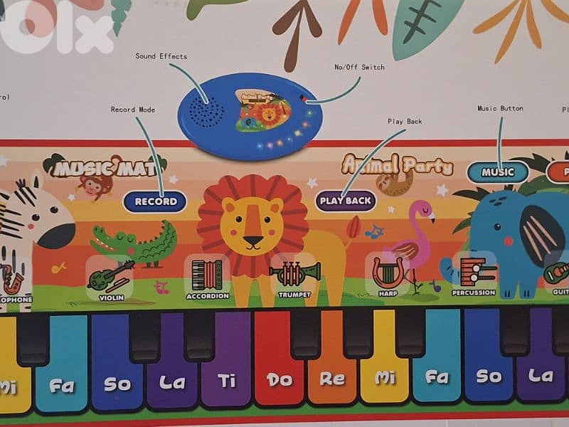 Dancing Piano Playmat 3