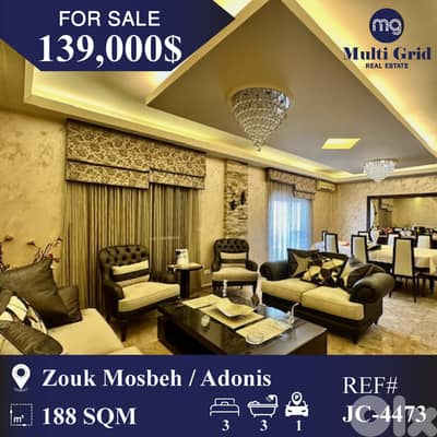 JC-4473 / Apartment for Sale in Zouk Mosbeh, شقة للبيع في زوق مصبح
