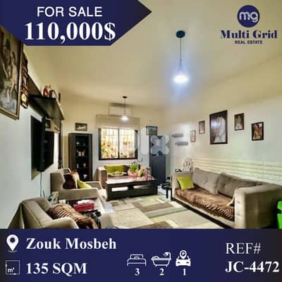 JC-4472 / Apartment for Sale in Zouk Mosbeh, شقة للبيع في زوق مصبح