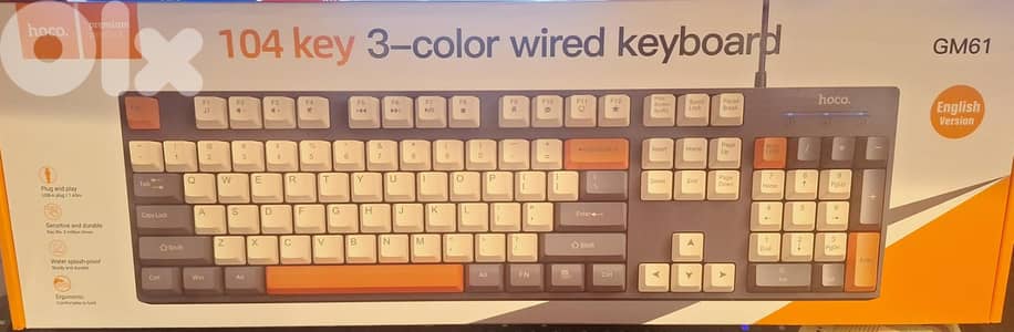 HOCO KEYBOARD WIRED GM61
