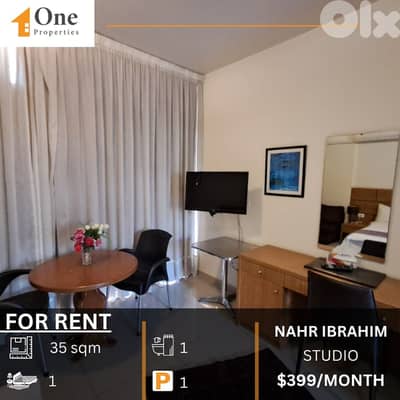 STUDIO / APARTMENT FOR RENT IN NAHR IBRAHIM
