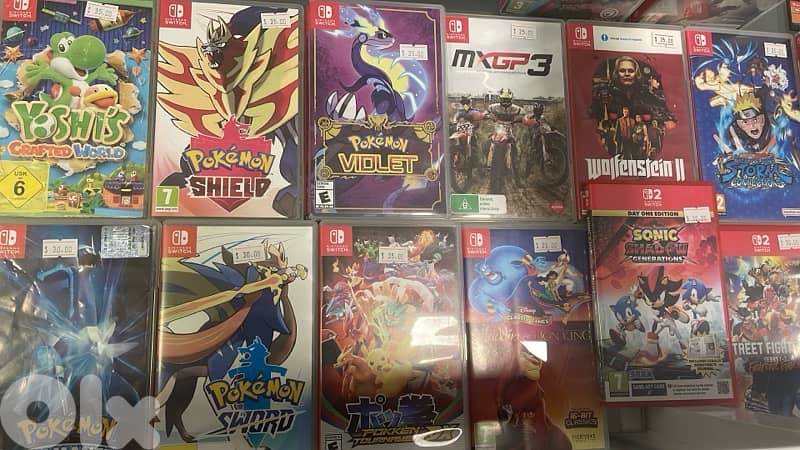 Nintendo Switch Used games 2