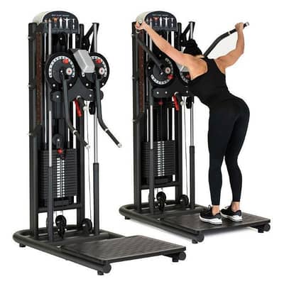 Standing Lateral and Chest Machine