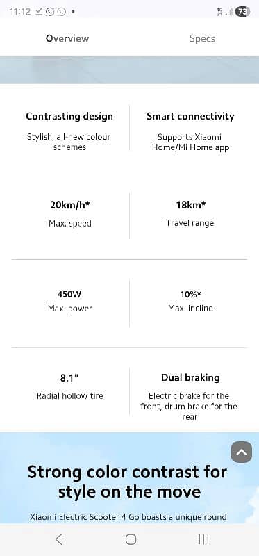 xiaomi electric scooter 4go 1