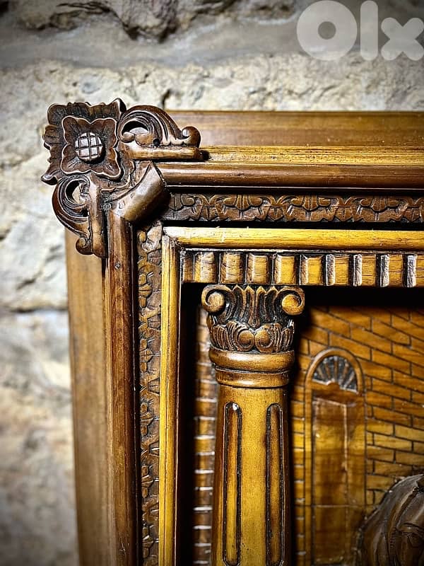 Hand-carved Last Supper wall panel - 1960s 1