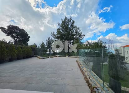 Apartment + Terrace For Sale In Bikfaya شقة للبيع في بكفيا