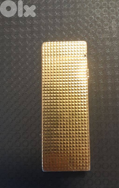 Dunhill gold plated lighter 1