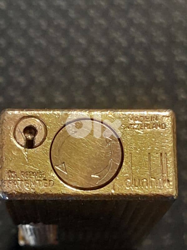 Dunhill gold plated lighter 2