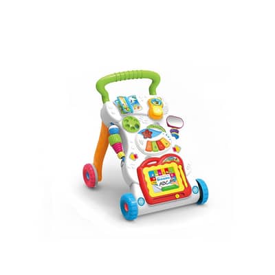 Educational Music Adjustable Baby Walker - مشاية أطفال تعليمية موسيقية