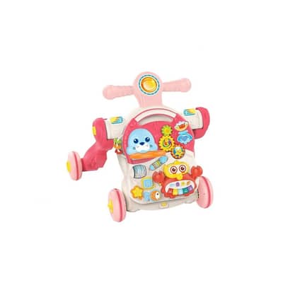 Babies 4-in-1 Activity Walker - لعبة مشاية أطفال متعددة الوظائف ٤ في ١