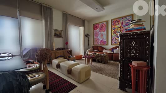 Furnished 3BR Apartment for Rent in Saifi – 150 sqm شقة مفروشة للإيجار